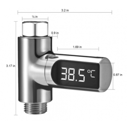 Светодиодный термометр для душа