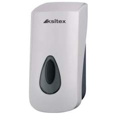 Ksitex SD-1068АD-1000 Дозатор для мыла, пласт.бел.