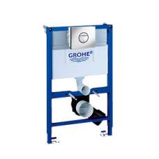 Grohe-Rapid SL WC Инсталяция для подв. унитаза, угловой монтаж (1м) 38712001+ кнопка 38505000