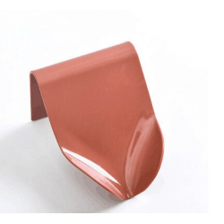  Настенная мыльница со стоком, красная