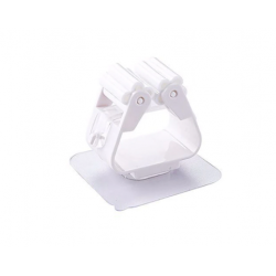  Настенный держатель, белый (швабра, метла)