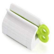 Ручной диспенсер для зубной пасты, зеленый