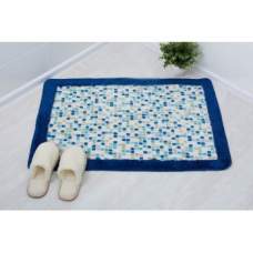 Коврик для ванны Little checks 90х60 голубой