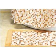 Коврик для ванны Little checks 90х60 бежевый