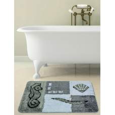 Коврик для ванной Mr. Penguin RGS202C/1, серый