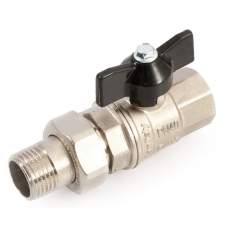 Кран шаров с амер.1/2  LUX GF   Италия