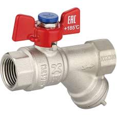 Кран шар.IVANCI с фильтром, ВВ 1/2", руч.баб.