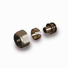 Резьба (24х19) соед. д/пласт. труб ТР 95 16ммх2,2 LUXOR