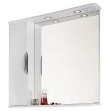 Зеркало Лира 85см Белое Правое