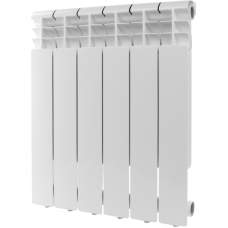 Радиатор алюминиевый ROMMER Profi 500 (AL500-80-80-100) 6 секции (RAL9016)