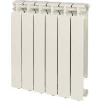 Радиатор алюминевый SRA-0110-050006 STOUT Bravo 500 бок. подкл. 6 секций