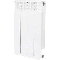 Радиатор биметаллический SRB-0310-050004 STOUT Space 500, бок.подкл., 4 секц.