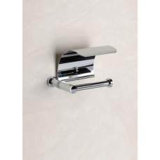 Держатель туал бум зол/мат. стекло CILINDER RIBBED 85351O