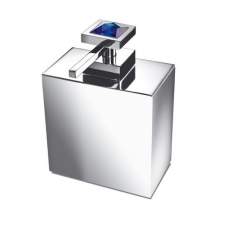 Диспенсер Moonlight sguare хром/син. хрусталь 90501CRA