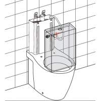 Спусковой механизм противоконденсатный хром