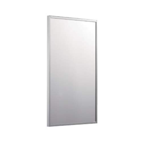 Зеркало 25*50 с матовой алюминиевой рамкой без светильника