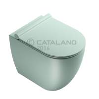 SFERA Унитаз напольный 52*35, зеленый матовый. Крепеж  включен.