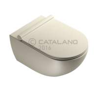 SFERA Унитаз подвесной 54*35, безободковый, серый матовый. Крепеж включен.