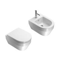 ZERO Унитаз подвесной 50*35 (1VSV5000) + Биде подвесное 50*35 (1BSV5000)