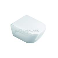 NEW LIGHT NF Унитаз подвесной 53*37, безободковый. Крепеж включен. +крышка плавнооп.