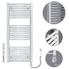 Радиатор электрический OMEGA R ELECTRO OMERE-50/70C01 хром