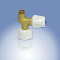 Кран писсуарный КП-2 латунный, хром (Тула)+Сифон для писсуара АНИ 40х40/50 (U0115)