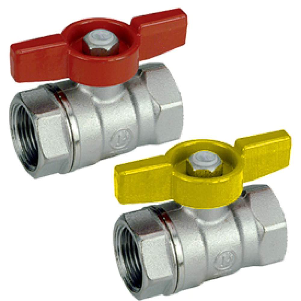 Кран шар. 1\" прям. ВВнеполнопр.GIACOMINI R251D рук. баб.