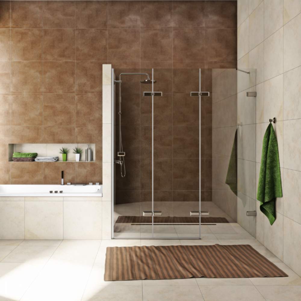Дверь в нишу душевую 150. Trend Door GK-863c. Дверь в нишу душевую. Складная дверь в душевую.