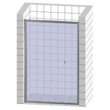 Дверь в душевую нишу GUWER GK-663D